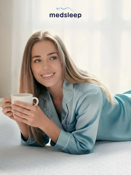 Medsleep Наматрасник 180х200х35 непромокаемый на резинке по периметру, 200x35, фото 4