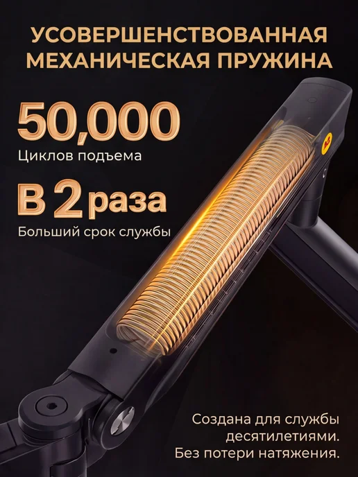 Кронштейн для монитора North Bayou A5 с газлифтом 17-32", вариант, фото 8