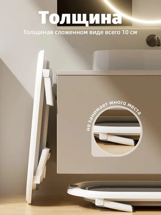 Пластишка Набор для купания ребенка с градусником гамачок, серый, фото 2