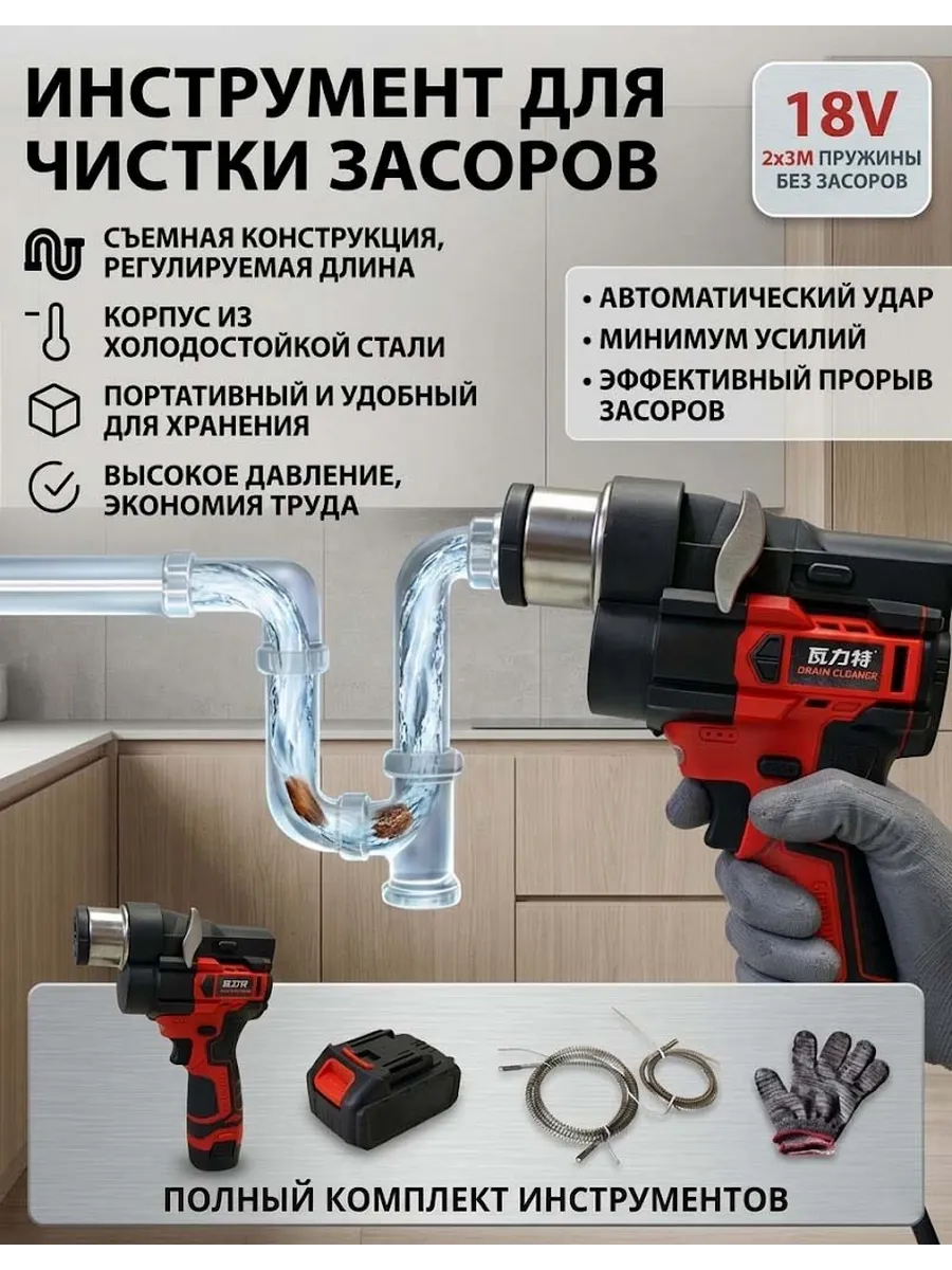 прочистная машина для канализации