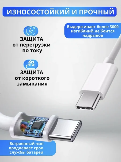Samsung Быстрая зарядка Type-c 45 W копия для Самсунг, 45 Вт, фото 5