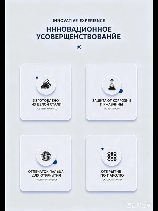 Xiaomi Сейф для денег и документов с кодом и ключом мебельный, черный, фото 4
