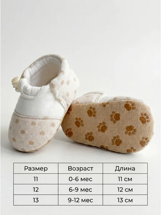 SvKarBaby Пинетки детские летние, белый, фото 2