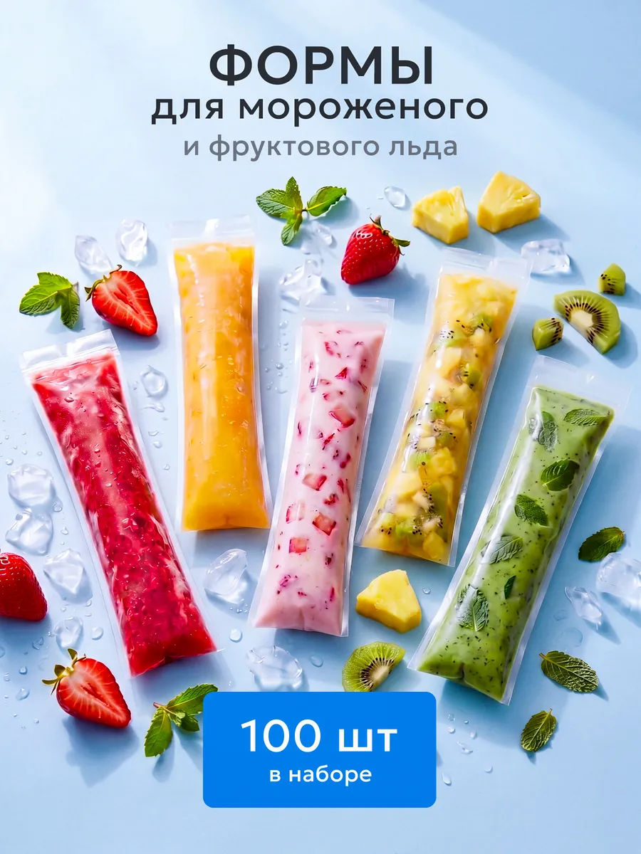 Форма для мороженого, фруктового льда