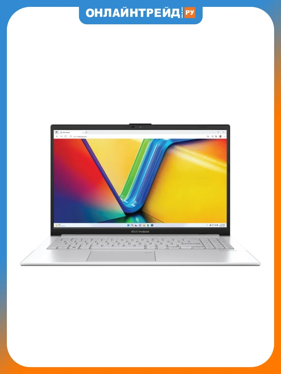 Asus Ноутбук Vivobook Go 15 E1504FA-BQ5036 15.6" Cool Silver