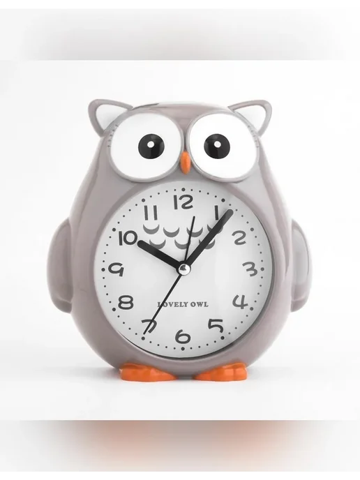 Нет бренда Будильник-часики сова на подвесе, вариант, фото 2
