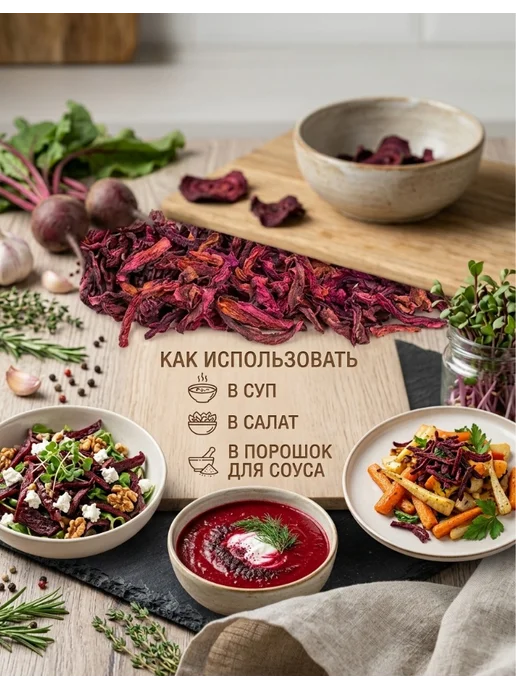 Свекла сушеная соломка 500гр, 500 г, фото 2