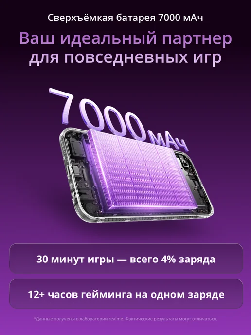 Смартфон realme P4 Lite 4/128 ГБ, серый, фото 3