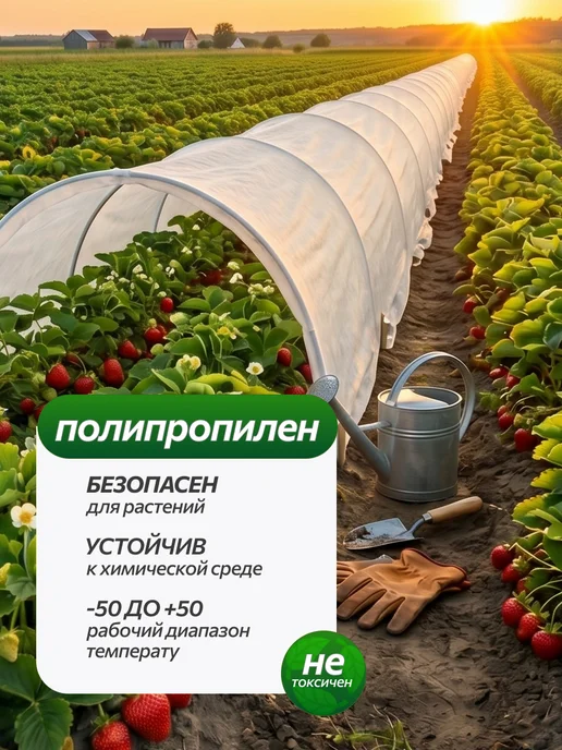 WiCor Укрывной материал для грядок от сорняков 1,6х10 м, вариант, фото 2