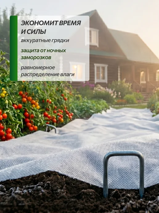 WiCor Укрывной материал для грядок от сорняков 1,6х10 м, вариант, фото 8