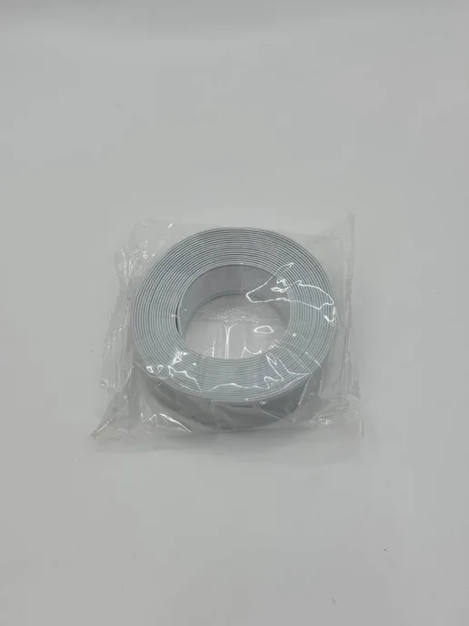 Aliwel Бордюрная лента самоклеящаяся для раковины и ванны белая, белый, фото 2
