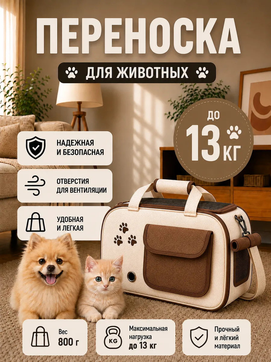 Переноска для кошек и собак