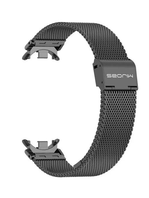 MIJOBS Ремешок металлический для Xiaomi Smart Band 8, 9, 10, 11, черный, фото 3