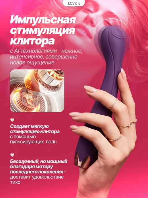 Love ls Женский вибратор для клитора секс игрушки товары взрослых 18, фиолетовый, фото 5