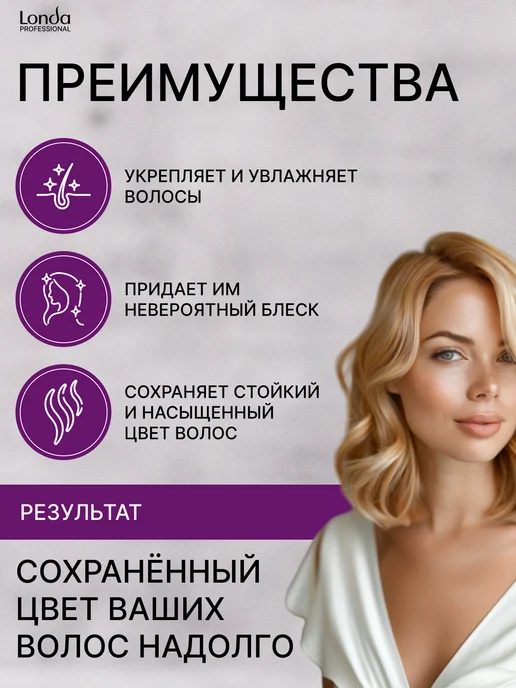 Londa Professional Кондиционер для волос DEEP MOISTURE 1000 мл, 250 мл, фото 2