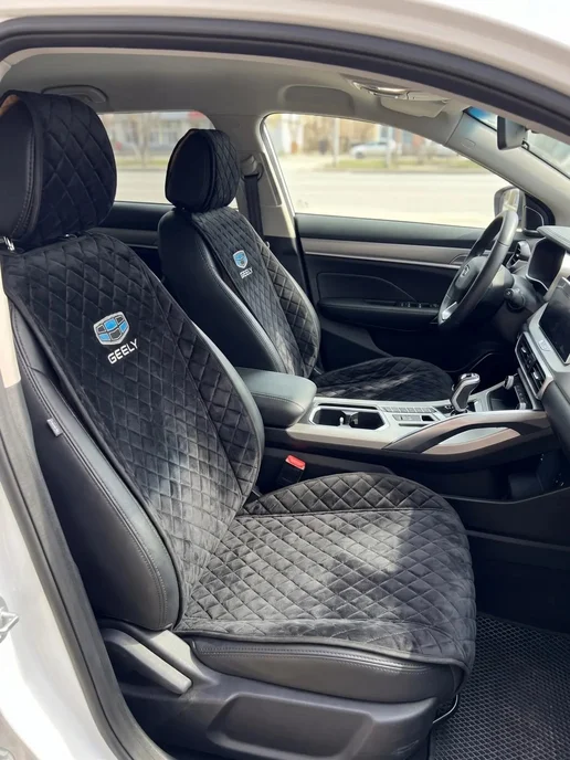 Накидки чехлы на сидения GEELY, черный, фото 6