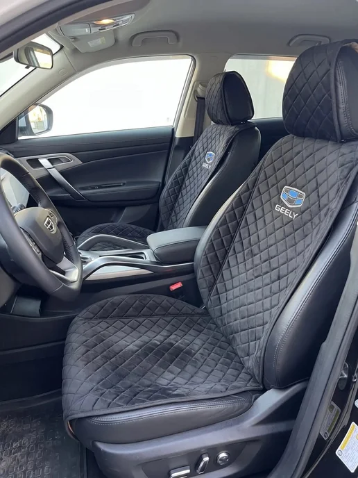 Накидки чехлы на сидения GEELY, черный, фото 7