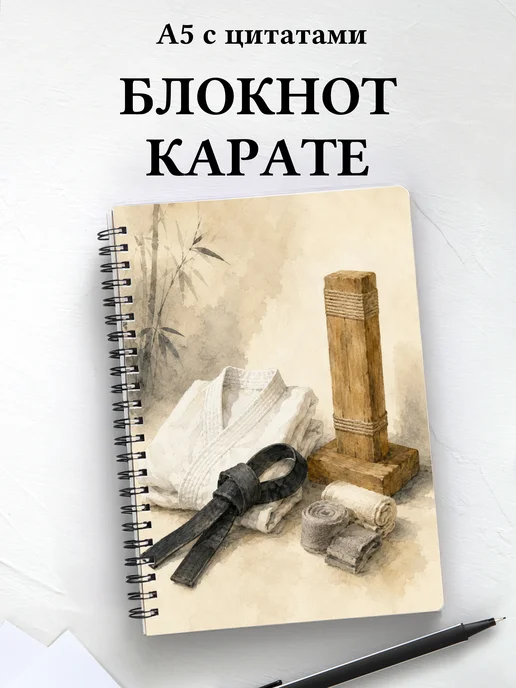 Блокнот Карате