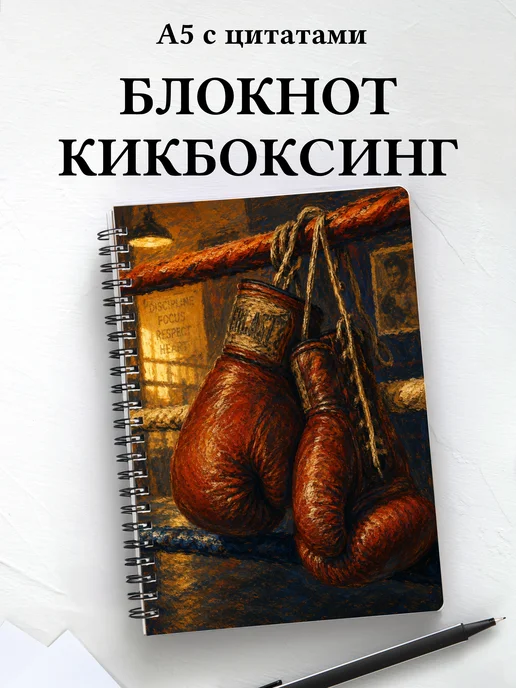Блокнот Кикбоксинг