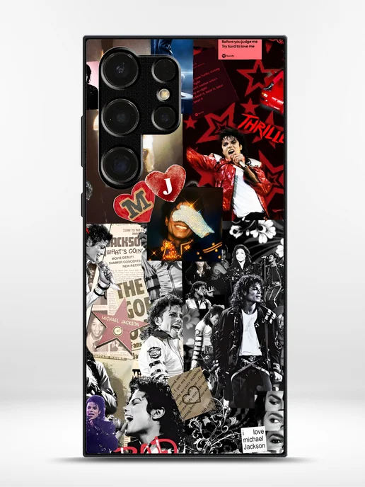 Чехол на Samsung S24 Ultra Майкл Джексон KRISTYSHOP