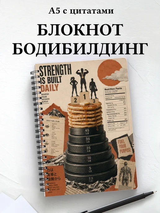 Блокнот Бодибилдинг