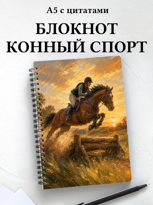 Блокнот Конный спорт