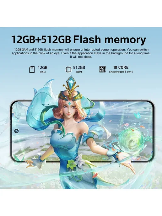 Смартфон TECHAURA I17 Pro Max 6/512 ГБ (восстановленный), оранжевый, фото 8