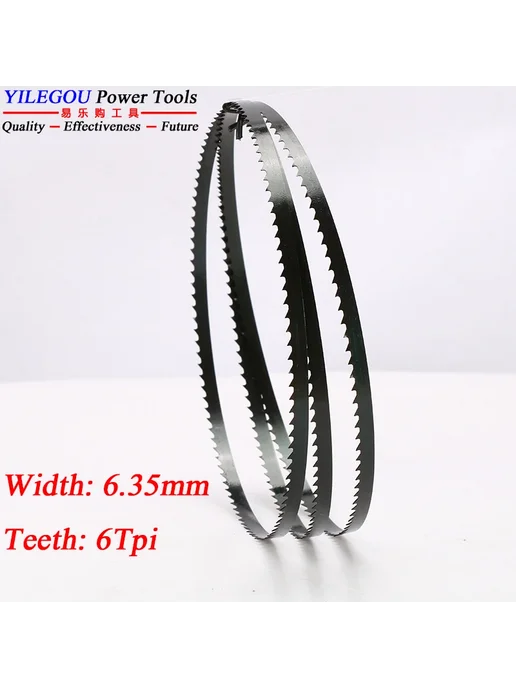 EasyGo Лезвия ленточные YILEGOU 1570mm, 3 6 14 Tpi, вариант, фото 3