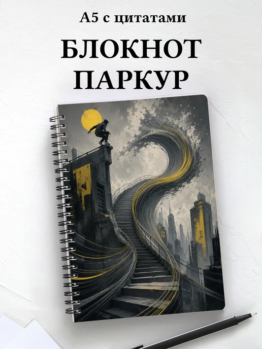 Блокнот Паркур