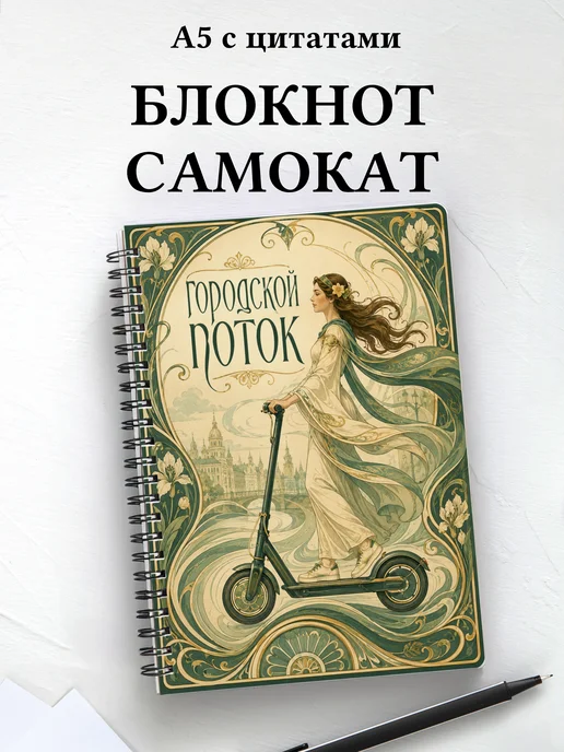 Блокнот Самокатный спорт