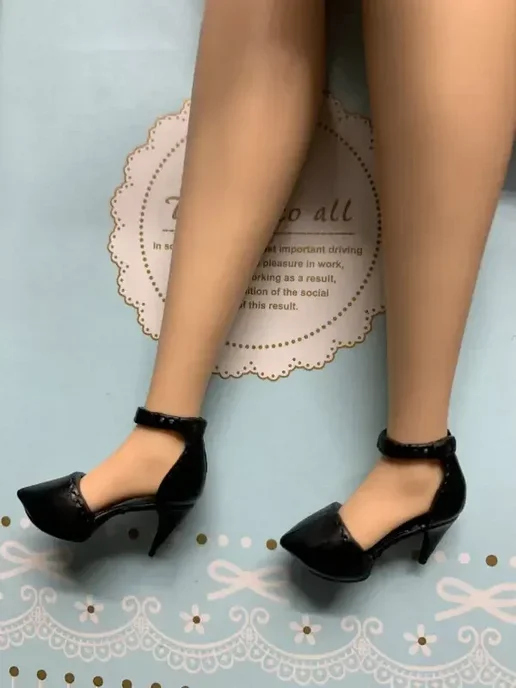 Нет бренда Туфли для кукол BB Tall & Curvy, фиолетовые, ZY, фиолетовый, фото 7