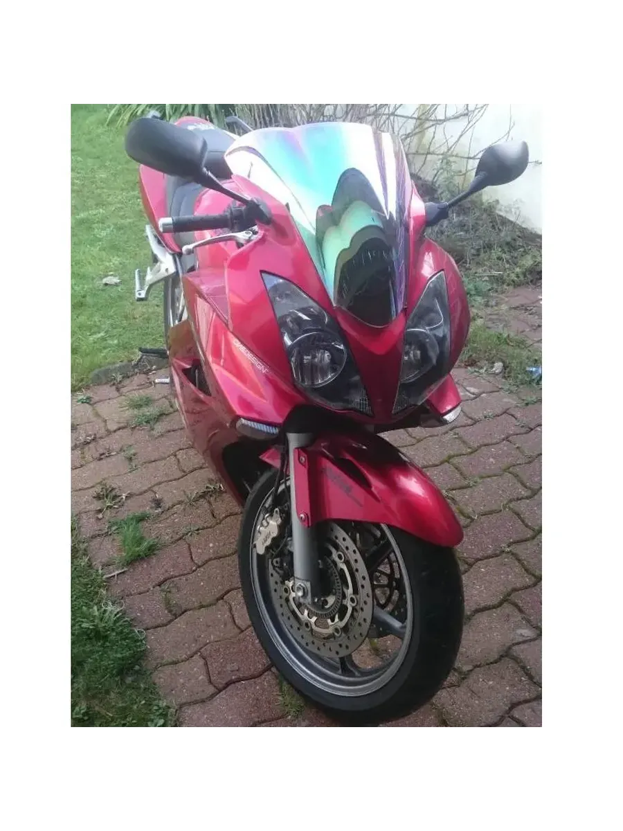 Красный ветровик Iridium C для Honda VFR800 2002-2012