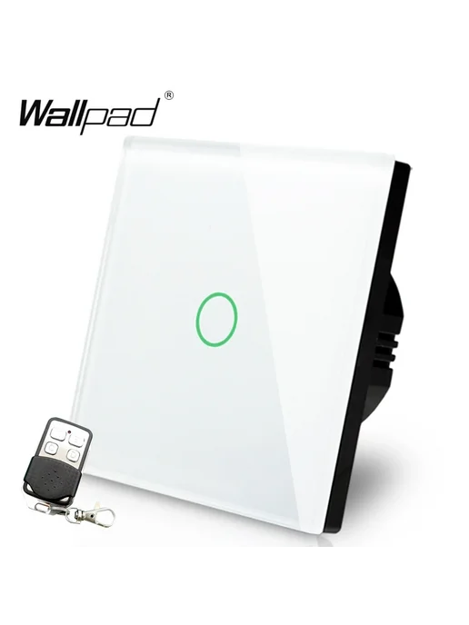Wallpad Беспроводной диммер 110-250В черный Touch Only, белый, фото 3
