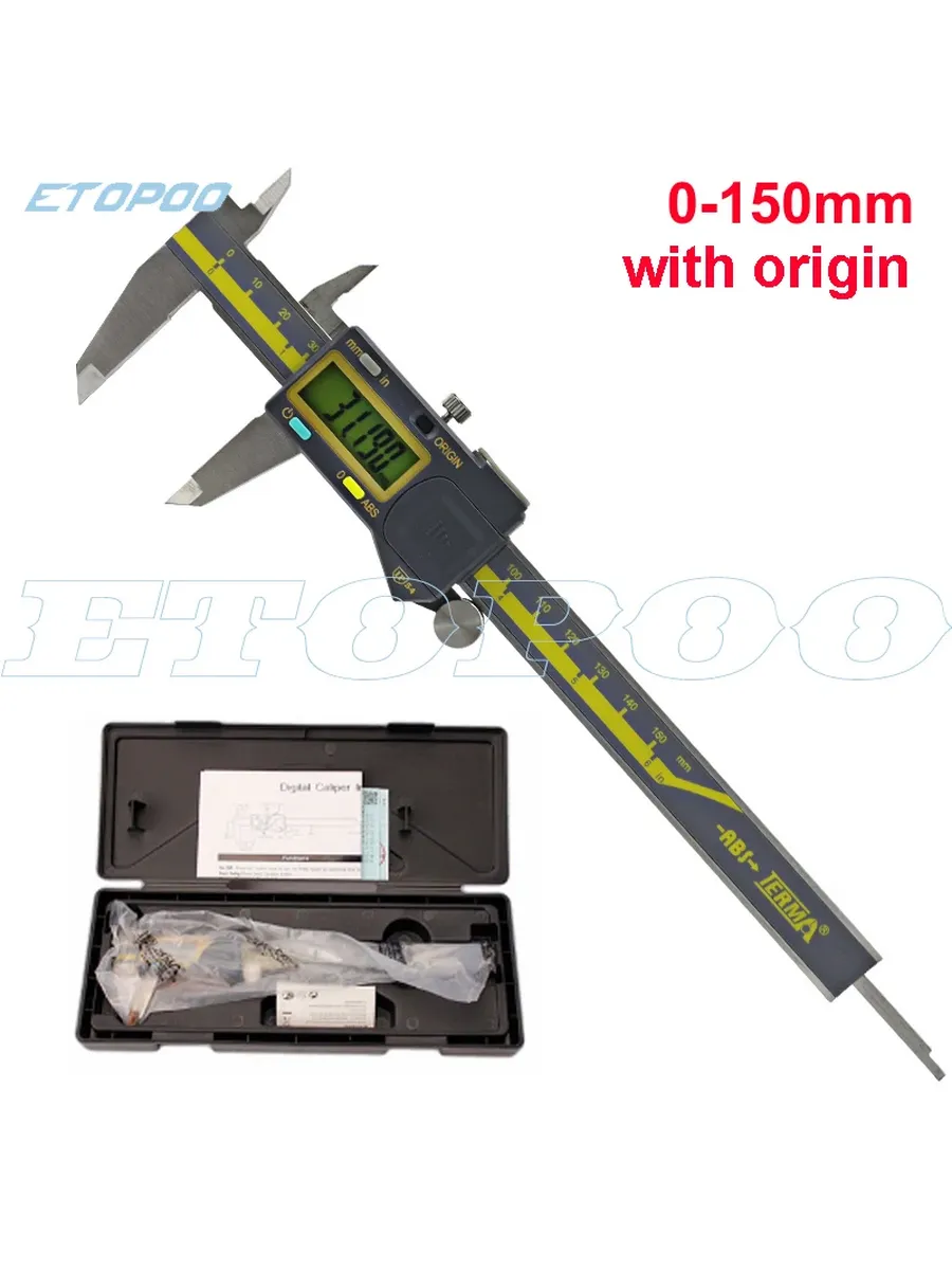 Цифровой штангенциркуль ETOPOO 0-300 мм 0.005 мм