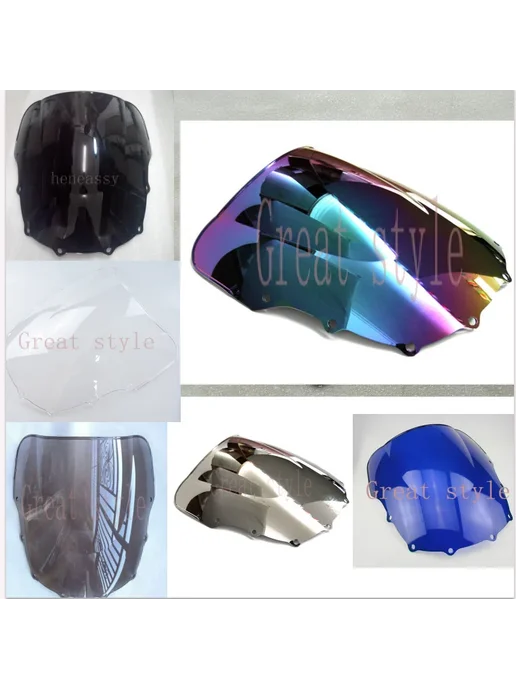 CIFRMOTOB Лобовое стекло для Kawasaki ZZR400 ZZR600 ZZR 400 600 1993-2, вариант, фото 2