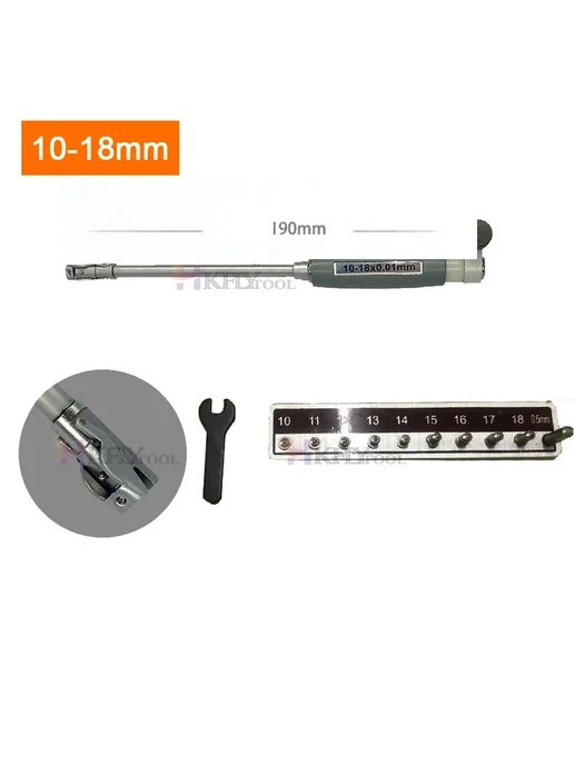 HKFLYTOOL 35-50мм щупы для измерения внутреннего диаметра, вариант, фото 6