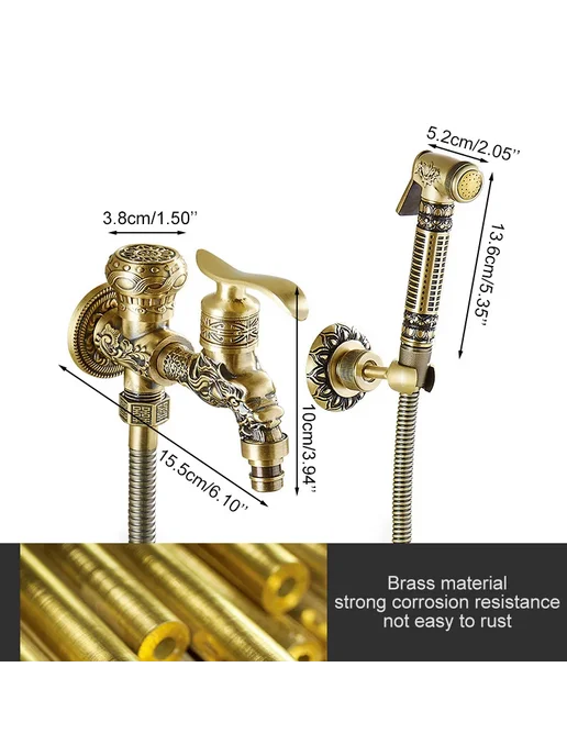 MOLIFAUCET Держатель для душа Only Holder, латунный, вариант, фото 3