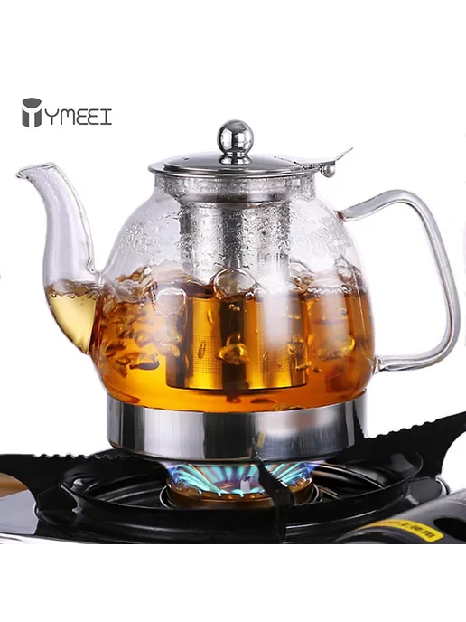 YOMEEI Стеклянный чайник YMEEI 800ML, 800 мл, фото 2
