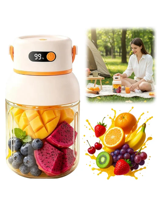 Портативный блендер-кисточка, USB-C, 40oz, для MyProductBran, вариант, фото 8
