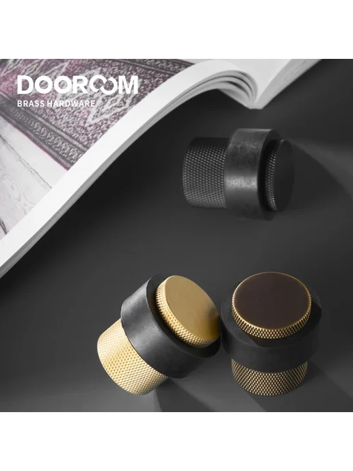 DOOROOM Дверной ограничитель QBCF, 38x40x30 мм, 204г, 38x40x30 мм, 204 г, фото 7