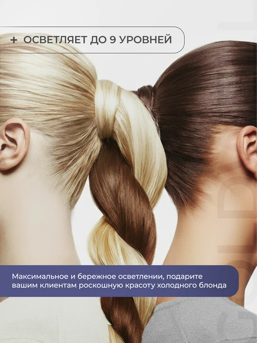 Goldwell Light Dimensions 9+ Oxycur Platin Dust-Free Осветляющий порошок без образования пыли, 500 гр., 500 мл, фото 4