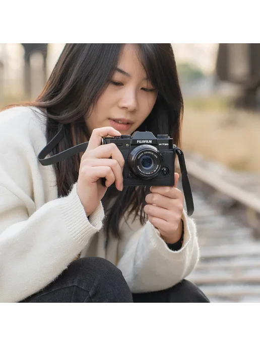 zacuto Fujifilm X-T30 черная с брешком, черный, фото 4