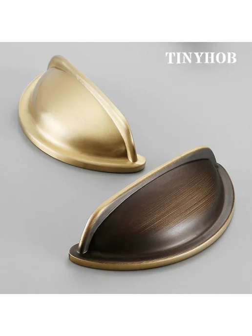 TINYHOB Ручка для шкафа C-5129-76-PVD, бежевый, фото 3