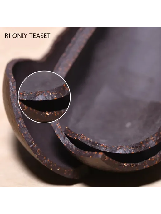 RI ONIY TEASET Коричневый глиняный чайник 350 мл, 350 мл, фото 7