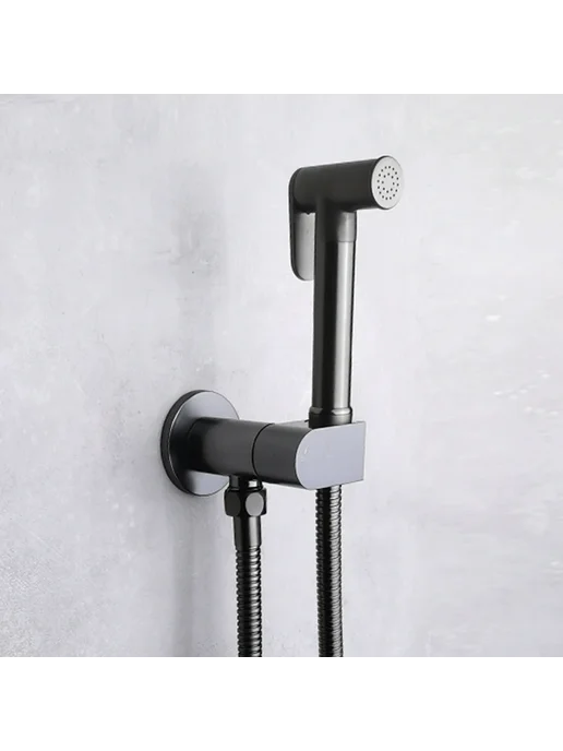 Нет бренда Распылитель для биде Chrome SS Hose, вариант, фото 4