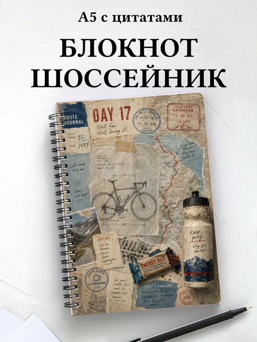 Блокнот Шоссейный велоспорт