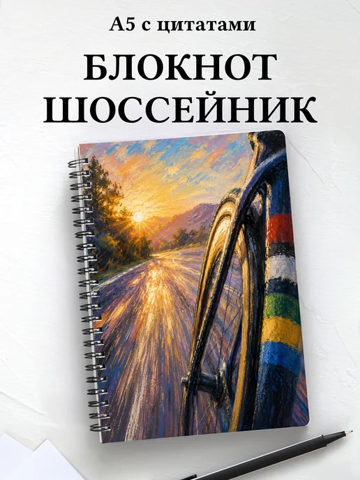 Блокнот Шоссейный велоспорт