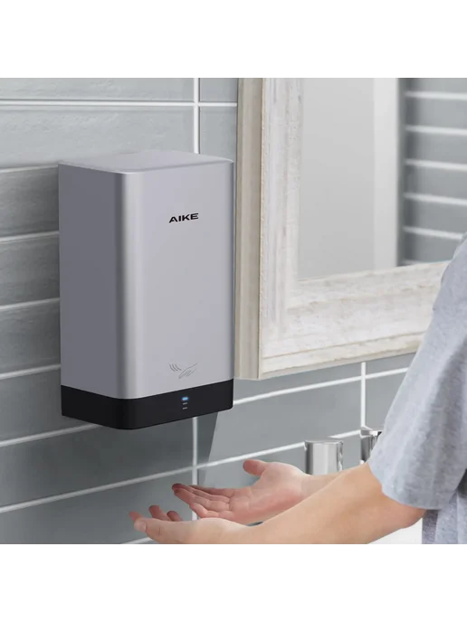 AIKE Сушилка для рук AK2822-White-110V США, белый, фото 6