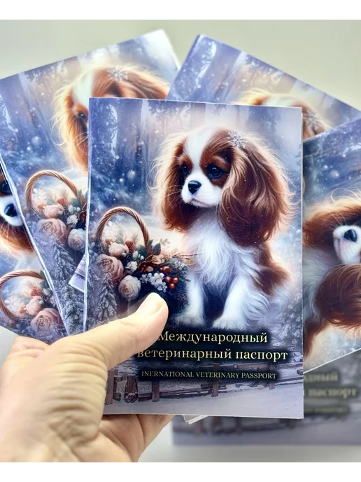 StarHoll Международный ветеринарный паспорт с аудио записью, розовый, фото 3