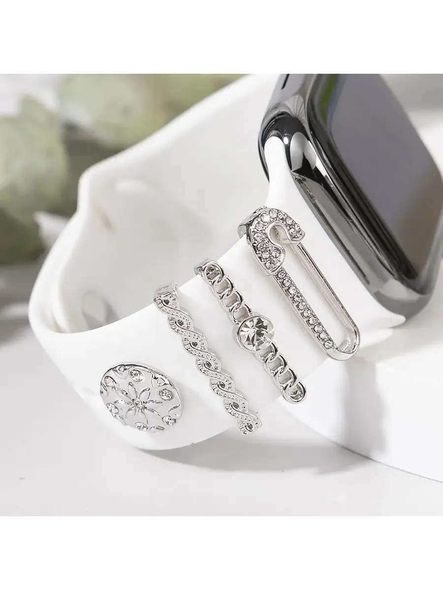 Браслет для Apple Watch Gold-A с шармами